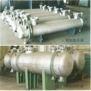 Refined heat exchanger