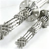 Static mixer and mixing elements