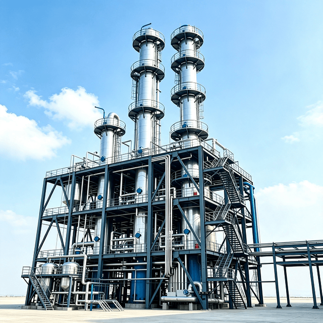 Refining tower