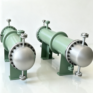 Component cleaning heat exchanger