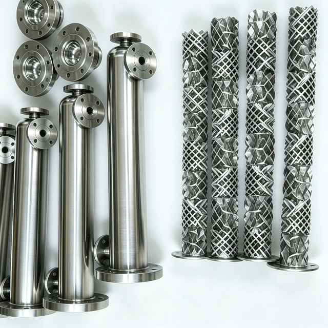 Static mixer and mixing elements