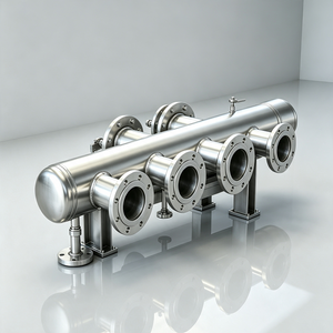 Nitrogen distribution tank