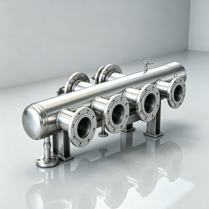 Nitrogen distribution tank