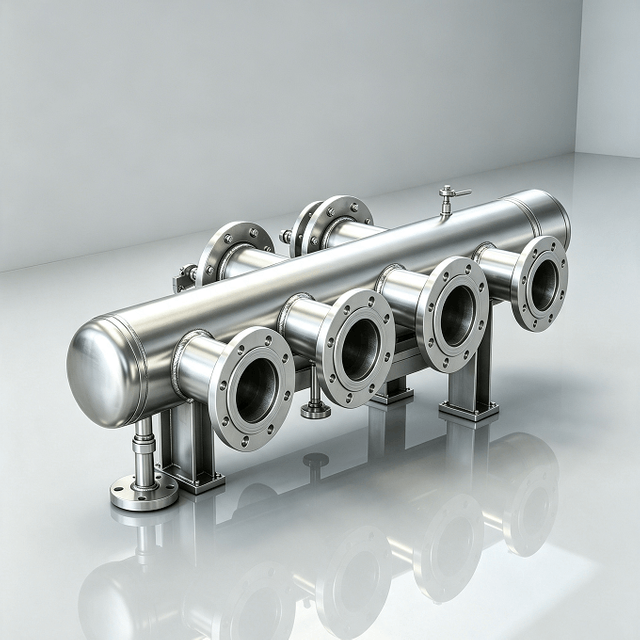 Nitrogen distribution tank