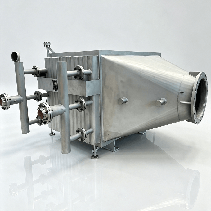 Rectangular heat exchanger